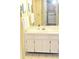 Bathroom with a vanity, sink, and mirror at 7214 27Th Avenue W Dr # 7214, Bradenton, FL 34209