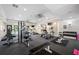 Well-equipped gym with treadmills, weights, and fitness machines at 10263 Gandy N Blvd # 105, St Petersburg, FL 33702
