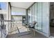Balcony with a seating area, rug, and view of the outdoors at 1036 N Shore Ne Dr # 5, St Petersburg, FL 33701