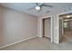 Bedroom showcasing a closet, plush carpet, and neutral walls, offering a blank canvas to create your space at 10621 Shady Falls Ct, Riverview, FL 33578