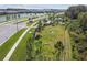 Fenced community dog park including pet water fountain and play area at 16126 Sunday Stroll Way, Odessa, FL 33556
