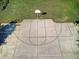 Aerial view of outdoor community basketball court for fun in the sun at 20115 Nob Oak Ave, Tampa, FL 33647