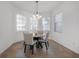 Cozy breakfast nook with lots of natural light and stylish decor at 3025 Chessington Dr, Land O Lakes, FL 34638