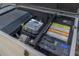 Close-up of a home generator system, ensuring reliable backup power during outages and enhancing home security at 3025 Chessington Dr, Land O Lakes, FL 34638