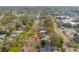 An aerial view of the property and the surrounding neighborhood, showcasing its convenient location at 560 80Th N Ave, St Petersburg, FL 33702