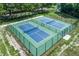 Aerial view of the community pickleball courts, perfect for a friendly match with neighbors at 12906 Tar Flower Dr, Tampa, FL 33626
