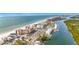Beautiful coastal view featuring high-rise condominium and direct access to the Gulf of Mexico beaches in Florida at 18304 Gulf Blvd # 217, Redington Shores, FL 33708