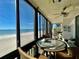 Relax on the lanai with direct ocean and beach views from floor-to-ceiling windows, while enjoying meals at 18304 Gulf Blvd # 217, Redington Shores, FL 33708