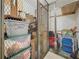 Secure storage unit with wire mesh walls, providing ample space for belongings at 18304 Gulf Blvd # 217, Redington Shores, FL 33708