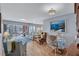Bright living room with water views and a relaxing seating area at 19029 Us Highway 19 N # 8-15, Clearwater, FL 33764