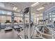 Modern fitness center equipped with treadmills, weight machines, and large windows, offering a bright and spacious workout environment at 8264 Dunham Station Dr, Tampa, FL 33647