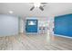 Spacious living room with modern finishes and an open layout at 11054 Liberto Rd, Weeki Wachee, FL 34614