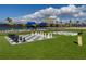 Outdoor game area featuring a giant chessboard and Jenga at 130 Riviera Dunes Way # 606, Palmetto, FL 34221