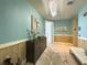 Inviting hallway with stylish decor, elegant lighting, and a welcoming ambiance at 130 Riviera Dunes Way # 606, Palmetto, FL 34221