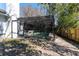 Backyard pool, set in screened in porch at 13305 Whitby Rd, Hudson, FL 34667
