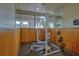 Functional weight room with modern equipment and a view at 1600 Gulf Blvd # 512, Clearwater, FL 33767