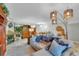 Inviting living room featuring elegant decor, comfortable seating, and marble floors at 1600 Gulf Blvd # 512, Clearwater, FL 33767