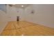 Bright, indoor racquetball court with marked lines and viewing area at 1600 Gulf Blvd # 512, Clearwater, FL 33767