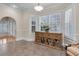 Dining room with a dining table, natural light and wood flooring at 732 Oak Ne St, St Petersburg, FL 33701