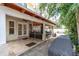 Charming screened porch with ample space for seating and enjoying the backyard views at 732 Oak Ne St, St Petersburg, FL 33701