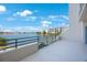 Balcony offering stunning views of the water and the surrounding community at 7892 Sailboat Key S Blvd # 107, South Pasadena, FL 33707