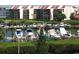 Community marina featuring well-maintained boat slips and waterfront living at 7892 Sailboat Key S Blvd # 107, South Pasadena, FL 33707
