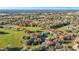 Aerial view highlights property lines, showcasing a home with spacious land, mature trees and a peaceful rural setting at 10946 Gun Dog Way, Lithia, FL 33547
