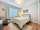Cozy bedroom with soft natural lighting, a comfortable bed, and decorative rug, offering a peaceful retreat at 15434 Santa Pola Dr, Wimauma, FL 33598
