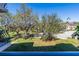 The balcony offers beautiful views of the community grounds at 504 S Florida Ave # 225, Tarpon Springs, FL 34689