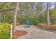 Community hot tub and lush landscaping create a private spa-like experience at 13304 Sanctuary Cove Dr # 303, Temple Terrace, FL 33637