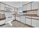 Bright kitchen with white cabinetry, modern appliances, and tile flooring at 1142 84Th N Ter # C, St Petersburg, FL 33702