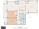 Here's a detailed floor plan showcasing the layout of the home, including the balconies, bedrooms, kitchen, and living areas at 150 Belleview Blvd # 307, Belleair, FL 33756