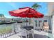 Spacious patio with waterfront views at 18675 Us Highway 19 N # 251, Clearwater, FL 33764