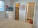 Spacious bedroom with closet and bathroom entrances at 250 Rosery Nw Rd # 329, Largo, FL 33770