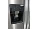 Stainless steel refrigerator with an ice and water dispenser for modern convenience at 2630 Pearce Dr # 103, Clearwater, FL 33764