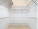 Spacious walk-in closet with installed wire shelving for optimal storage and organization at 2725 Onizuka Ct, Palm Harbor, FL 34683
