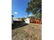 Large backyard showing the recreational shed and camper, ready for outdoor enjoyment at 3623 N 53Rd St, Tampa, FL 33619