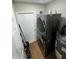 Convenient laundry room with stacked washer and dryer and ample space at 3623 N 53Rd St, Tampa, FL 33619