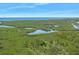 Coastal mangrove aerial view showcasing the natural beauty of this waterfront paradise at 4266 Marine Pkwy, New Port Richey, FL 34652