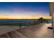 Exterior deck overlooking the water and beach at 9696 Little Gasparilla Isand, Placida, FL 33946