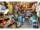 Organized shed with shelves and various storage solutions at 9696 Little Gasparilla Isand, Placida, FL 33946