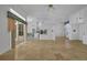 Open concept living space featuring tile floors and neutral color palette at 14472 Linden Dr, Spring Hill, FL 34609