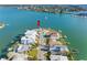 Real estate with expansive waterfront views and private dock, neighborhood at 11005 5Th E St, Treasure Island, FL 33706