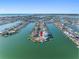 Real estate with expansive waterfront views and private dock at 11005 5Th E St, Treasure Island, FL 33706