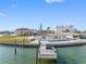 Attractive waterfront home with private dock and pool providing picturesque views at 11005 5Th E St, Treasure Island, FL 33706