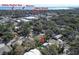 Aerial view of a tree-lined neighborhood close to Main Street and the Safety Harbor Spa and Marina at 1111 Dr M L King Jr N St, Safety Harbor, FL 34695