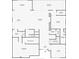 Floor plan of home with kitchen, living room, bedroom, and theater room at 4816 W San Jose St, Tampa, FL 33629