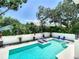 Enjoy the outdoors with this sparkling pool, set amongst privacy fencing and lush landscaping at 4816 W San Jose St, Tampa, FL 33629