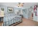 Comfortable bedroom with plenty of space and great natural light at 5000 Gulf Blvd # 304, St Pete Beach, FL 33706