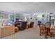Comfortable living space featuring beach views, recliners, and curated wall art at 5000 Gulf Blvd # 304, St Pete Beach, FL 33706